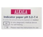 pH-indicator paper for ALKALA