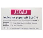 pH-indicator paper for ALKALA